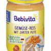 Bebivita Gemüse-Reis mit zarter Pute