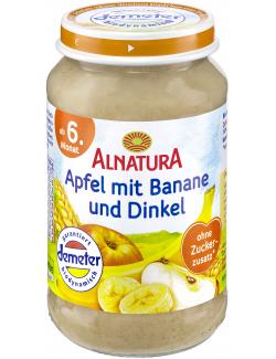 Alnatura Apfel mit Banane und Dinkel