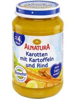 Alnatura Karotten mit Kartoffeln und Rind