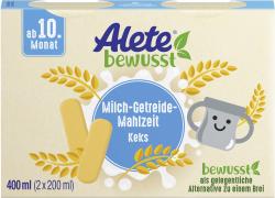 Alete bewusst Milch-Getreide-Mahlzeit Keks