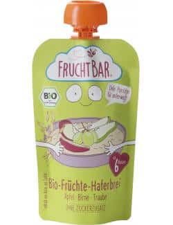 FruchtBar Bio Früchte-Haferbrei Apfel