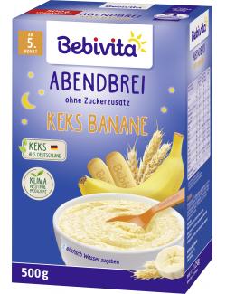 Bebivita Abendbrei Keks Banane