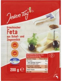 Jeden Tag Original Griechischer Feta