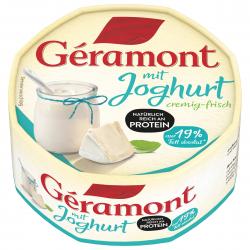 Géramont mit Joghurt