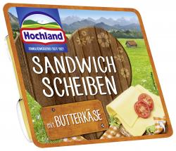 Hochland Sandwich Scheiben mit Butterkäse