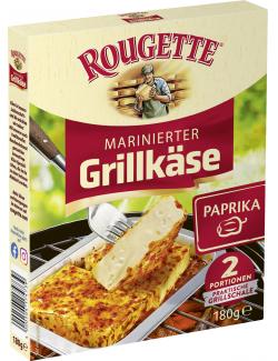 Rougette marinierter Grillkäse Paprika