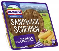 Hochland Sandwich Scheiben mit Cheddar