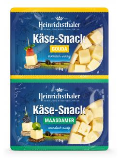 Heinrichsthaler Käse-Snack Gouda + Maasdamer