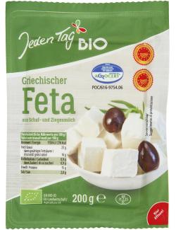 Jeden Tag Bio Griechischer Feta