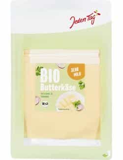 Jeden Tag Bio Butterkäse sehr mild Scheiben