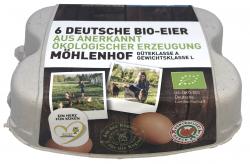 Möhlenhof Bio-Eier Klasse A Größe L