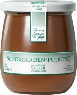 Zum Dorfkrug Sylter Schokoladenpudding