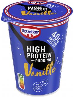 Dr. Oetker High Protein Pudding Vanille