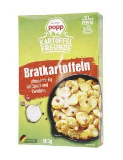 Popp Bratkartoffeln mit Speck und Zwiebeln