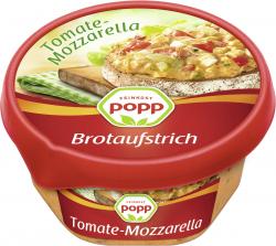 Popp Brotaufstrich Tomate-Mozzarella