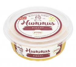 Popp Feinkost Mega gut Hummus pikant