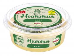 Popp Hummus Grünes Pesto Topping