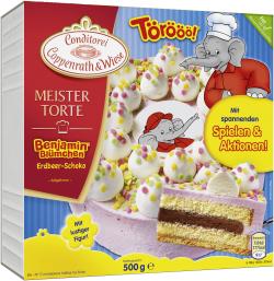 Coppenrath & Wiese Meistertorte Benjamin-Blümchen Erdbeer-Schoko