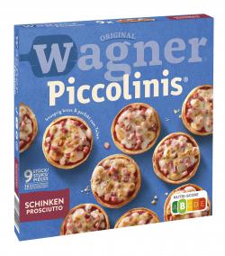 Original Wagner Pizza Steinofen Piccolinis Schinken