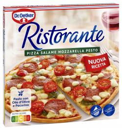 Dr. Oetker Ristorante Pizza Salame Mozzarella Pesto