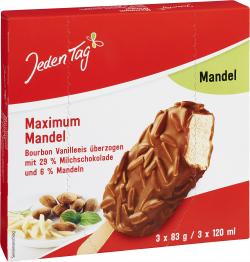 Jeden Tag Stieleis Maximum-Mandel