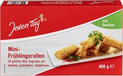 Jeden Tag Mini-Frühlingsrollen mit Gemüse