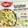 Iglo Tortelloni Käse-Sahne-Sauce mit Spinat-Ricotta-Füllung