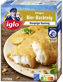 Iglo Filegro knuspriger Bier-Backteig