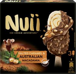 Nuii Eiscreme Salted Caramel & Australian Macadamia