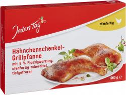 Jeden Tag Hähnchenschenkel-Grillpfanne