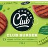 Vossko Club Burger vegane Patties auf Erbsenbasis