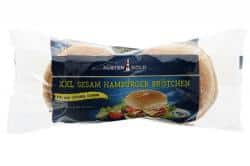 Küstengold Hamburger Brötchen XXL Sesam 4er