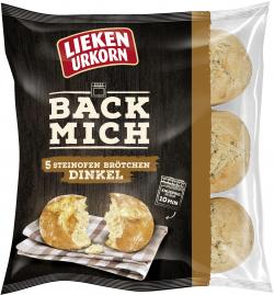 Lieken Urkorn Back Mich Steinofen Brötchen Dinkel