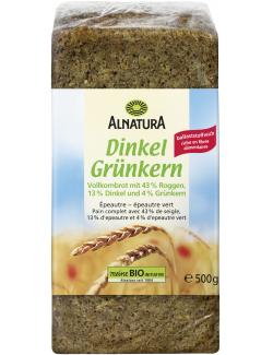 Alnatura Dinkel Grünkern Brot