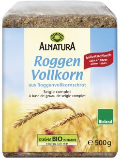 Alnatura Roggen Vollkorn Brot