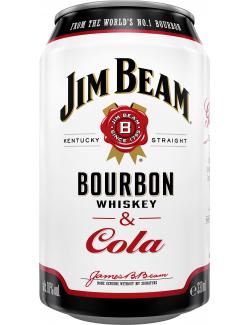 Jim Beam Bourbon Whiskey & Cola (Einweg)