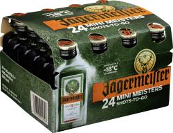 Jägermeister Kräuterlikör 24 Mini Meister Shots-to-goDie