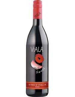 Viala Sweet Rosso Vino D'Italia Rotwein süß