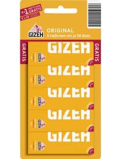 Gizeh Blättchen Original gelb