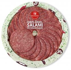 Wiltmann Geflügel-Salami mit Schweinespeck