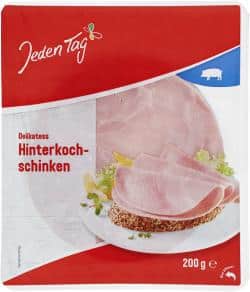 Jeden Tag Delikatess Hinterkochschinken