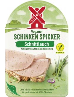 Rügenwalder Mühle Veganer Schinken Spicker Schnittlauch