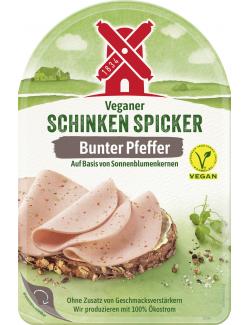 Rügenwalder Mühle Veganer Schinken Spicker mit buntem Pfeffer