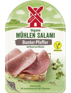 Rügenwalder Mühle Vegane Mühlen Salami mit buntem Pfeffer