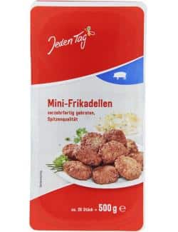 Jeden Tag Mini Frikadellen