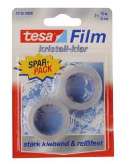 Tesa Film kristallklar 2er Pack