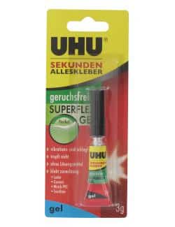 Uhu Sekunden Alleskleber Superflex Gel geruchsfrei