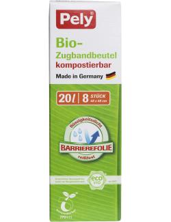 Pely Bio-Zugbandbeutel kompostierbar 20 Liter