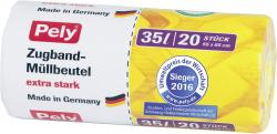 Pely Zugband-Müllbeutel extra stark 35 Liter