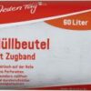 Jeden Tag Müllbeutel mit Zugband 60 Liter